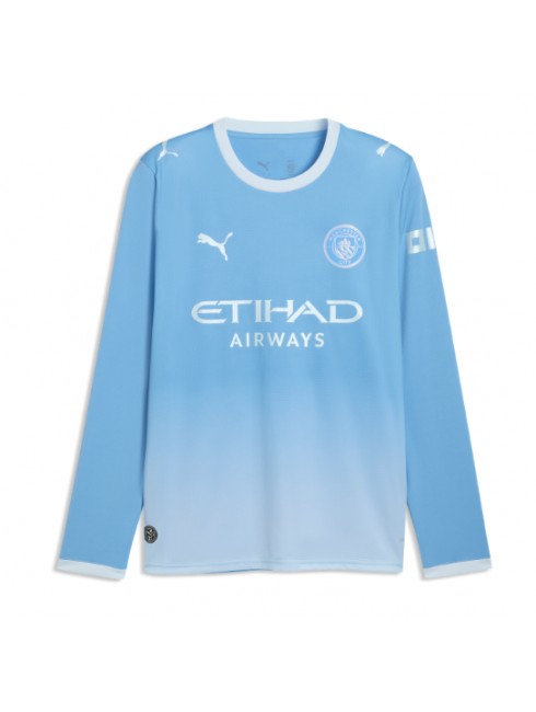 Muži Futbalové oblečenie Manchester City 2026-27 Dlhy Rukáv - Domáci Muži Futbalové oblečenie Manchester City 2026-27 Dlhy Rukáv - Domáci